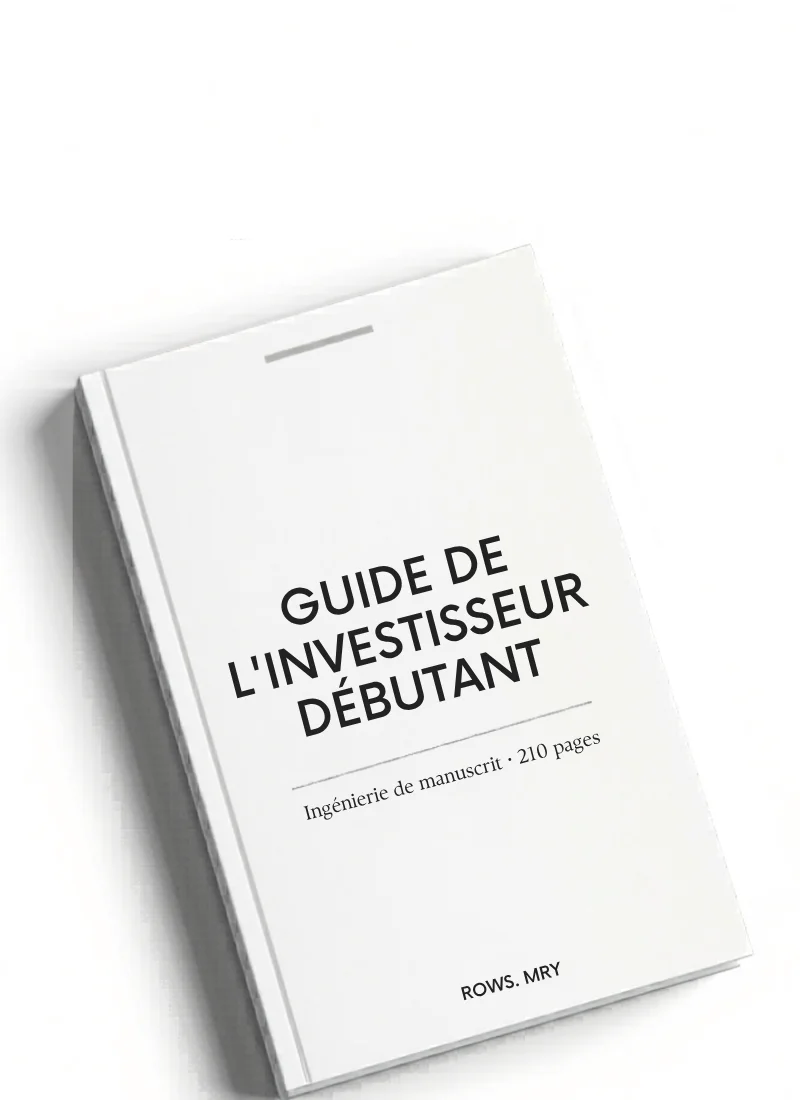 Couverture de livre - Guide de l'Investisseur Débutant